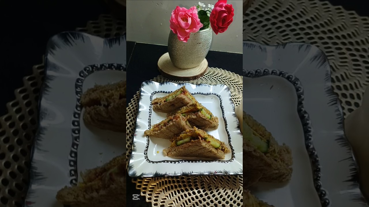 Shami kabab sandwich recipe🥪. 