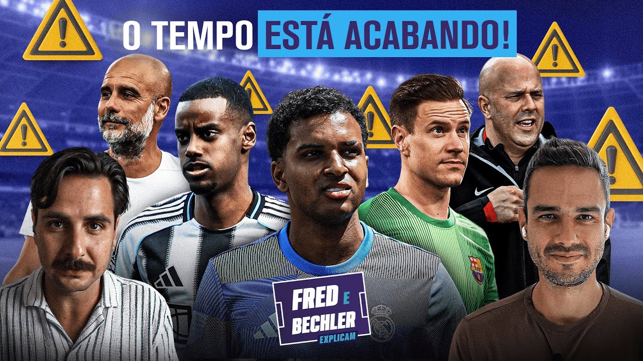 O QUE VAI ACONTECER COM RODRYGO, ISAK E OS CLUBES 'DESESPERADOS' NO FIM DA JANELA? | FRED E BECHLER