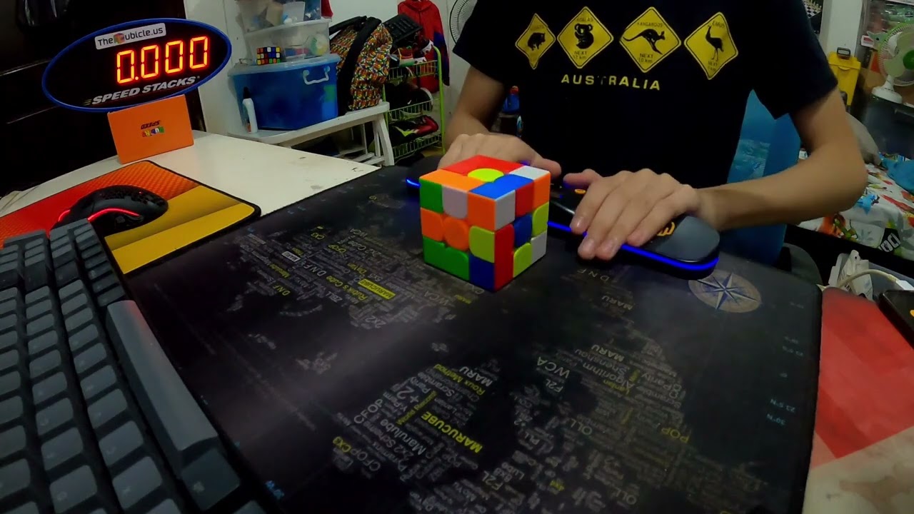 26 Sub 7 Rubik's Cube Solves in a Row