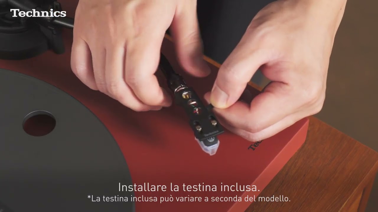Nuovo giradischi Technics SL-40CBT: guida rapida all'installazione