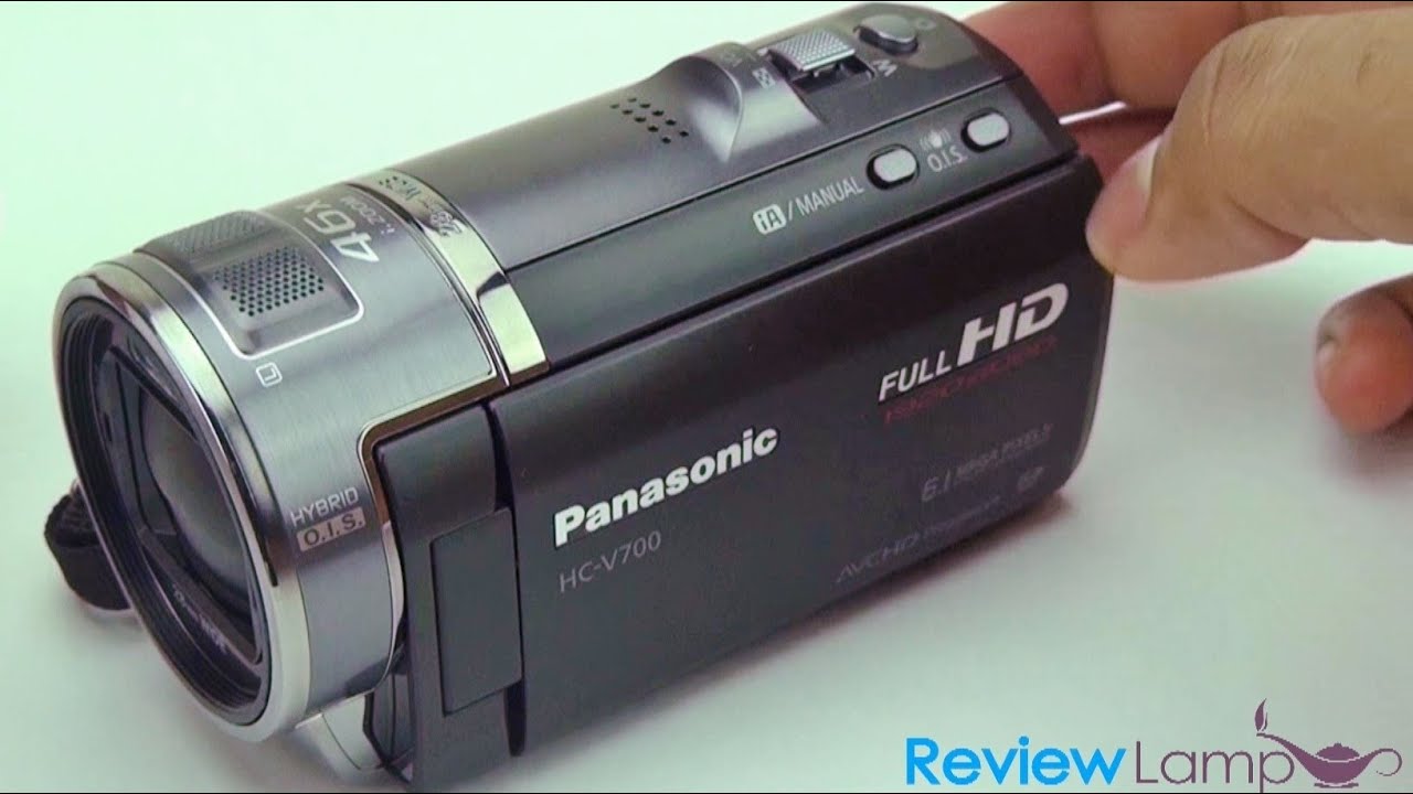 Panasonic HC-V700 Full HD Wide Angle Camcorder Review and Video Test