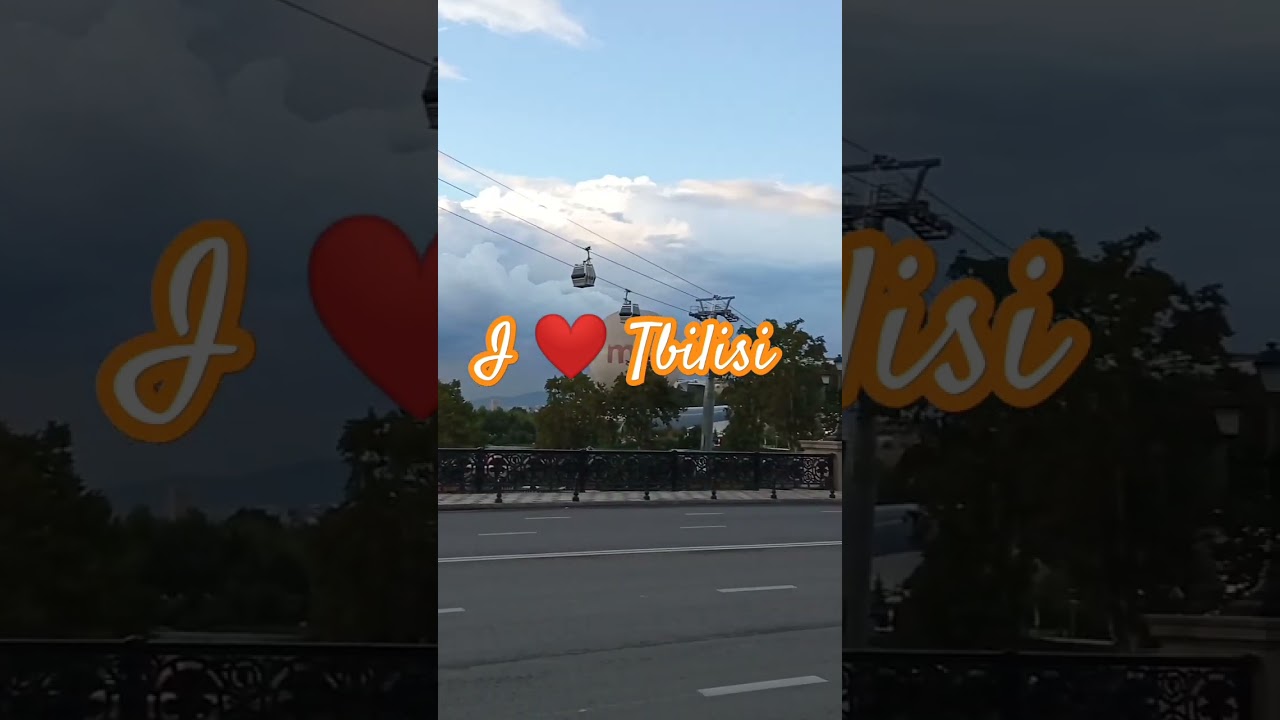 Tbilisi 360 from Metekhi Bridge