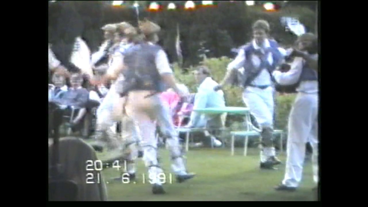Thames Valley Morris Men and Countryside on Midsummer Day 1991