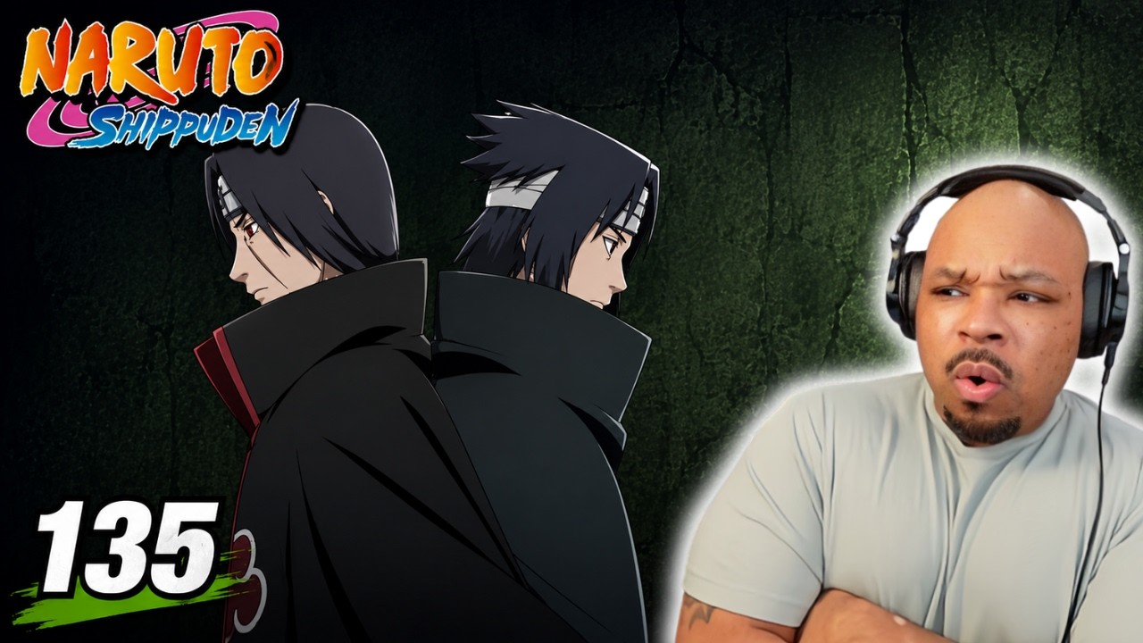 SASUKE CONFRONTS ITACHI! | Naruto Shippuden Episode 135 REACTION | Anime Reaction