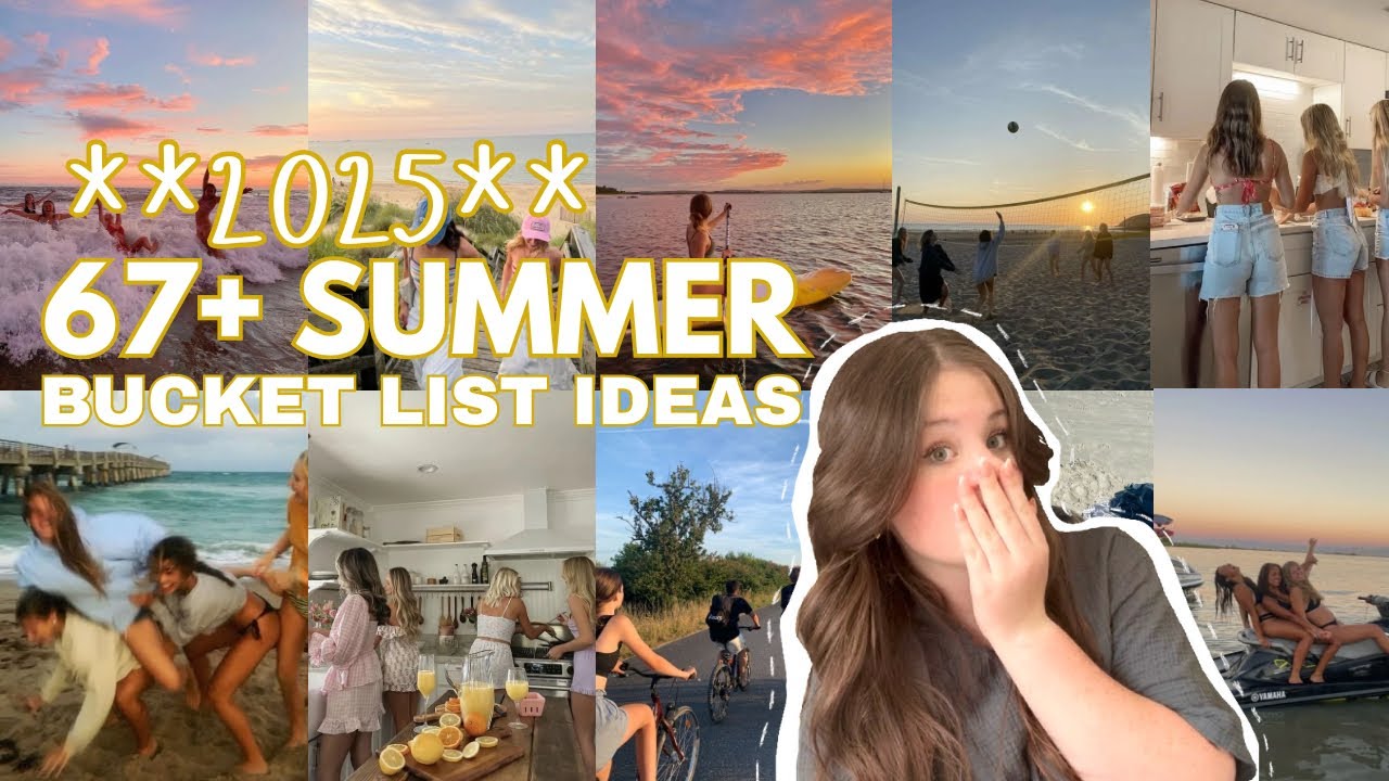 67+ SUMMER BUCKET LIST IDEAS! 2025 | adeline jean