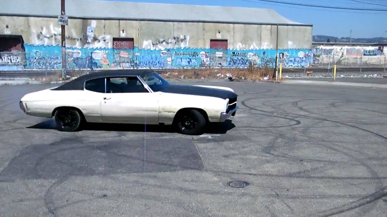 1970 ls2  chevelle donut's/power slide's (#1 on youtube!!)