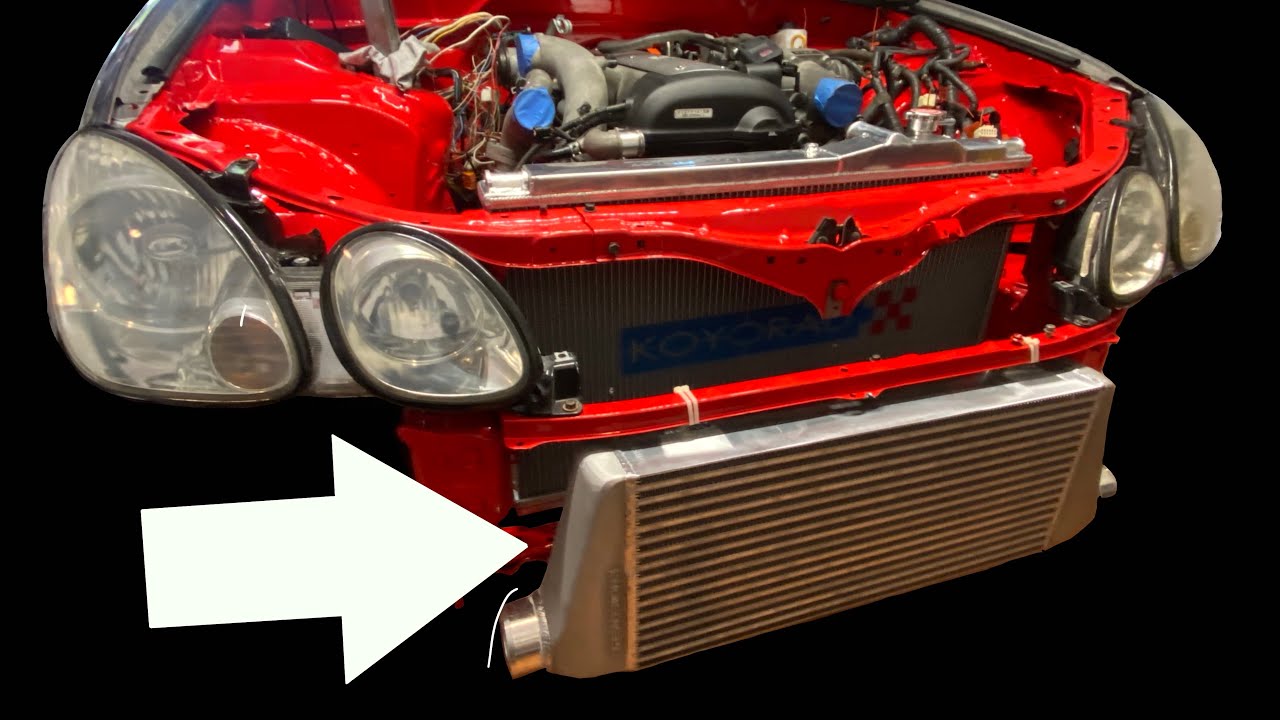 GS300 Intercooler mock up day