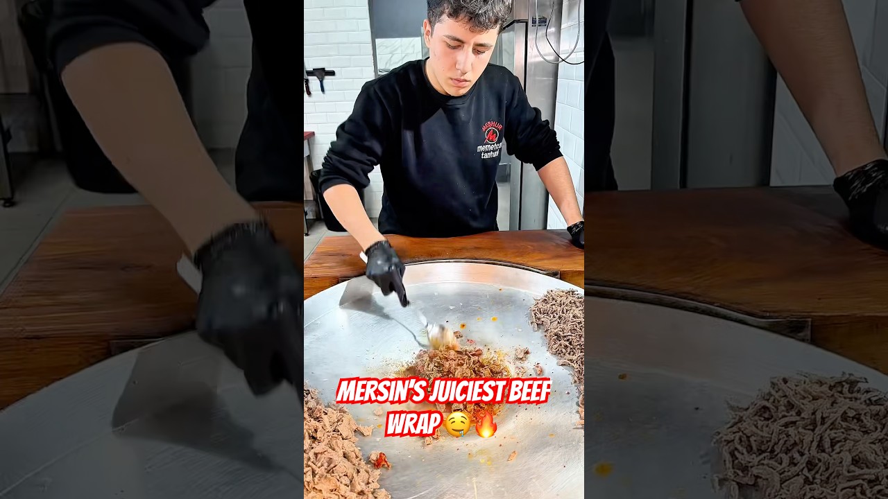 The JUICIEST Beef Tantuni in Turkey 🇹🇷🔥 | Mersin Style Street Food Magic!