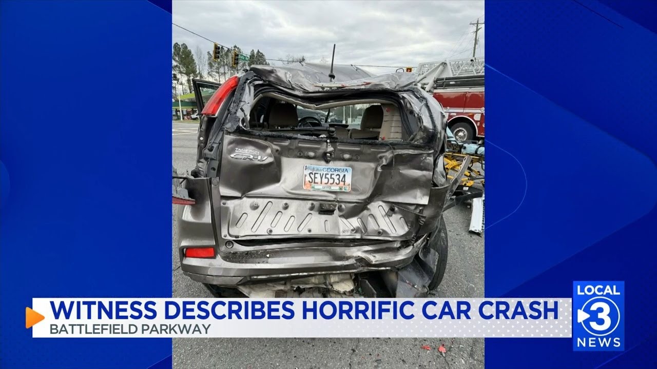 Witness of 7-vehicle crash rushes to help injured drivers