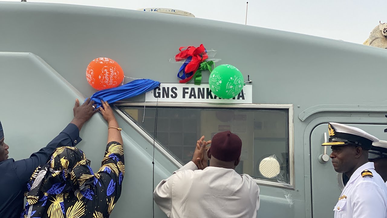 THE GAMBIA NAVY RECEIVES PATROL VESSELS