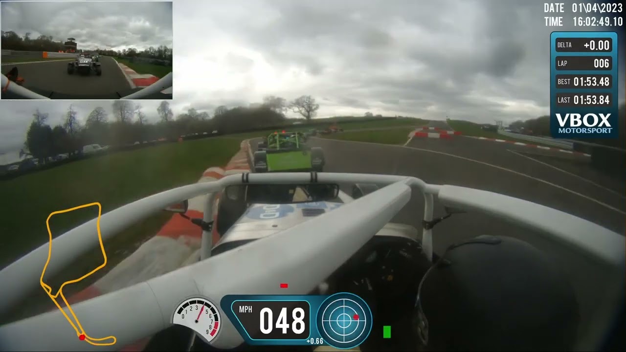 Caterham 310R Championship Oulton Park 1st April 2023 RACE 3 D&D Wildcard Racing