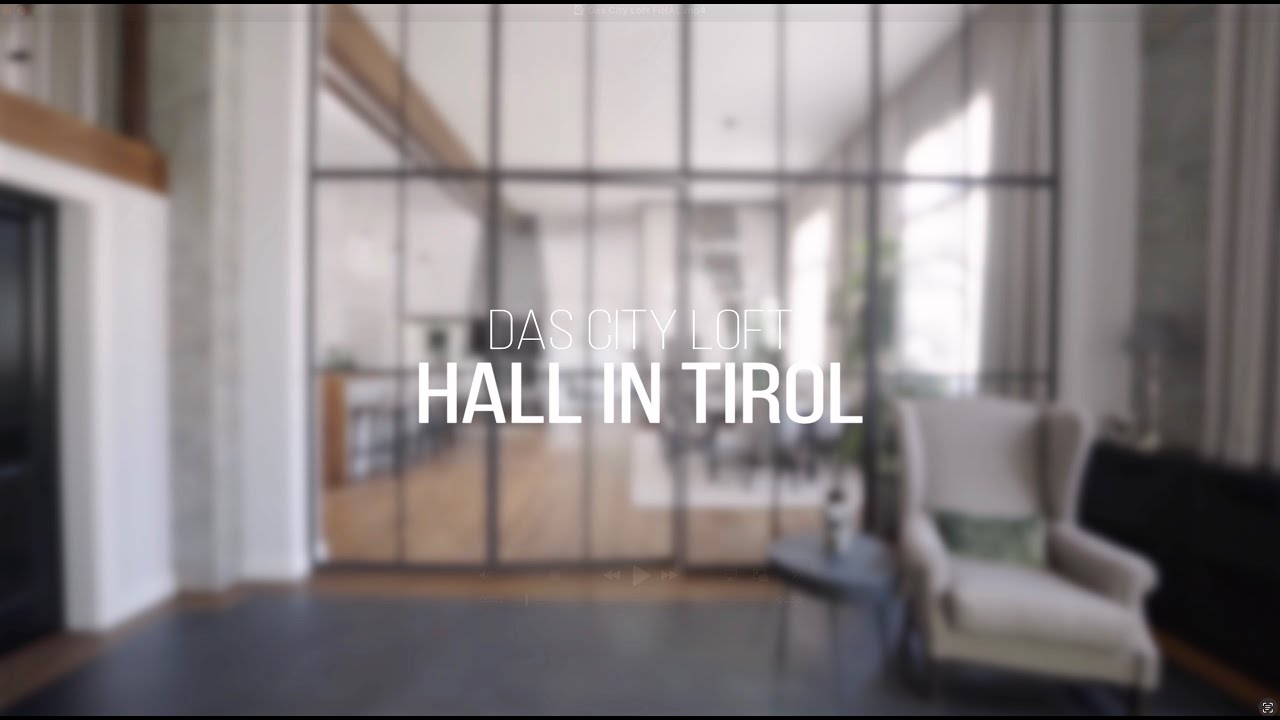Discover Modern Loft Living in Hall in Tirol | Luxury Real Estate Video Tour