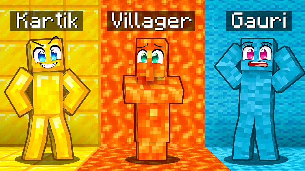 Extreme ONE COLOR Hide and Seek in Minecraft...