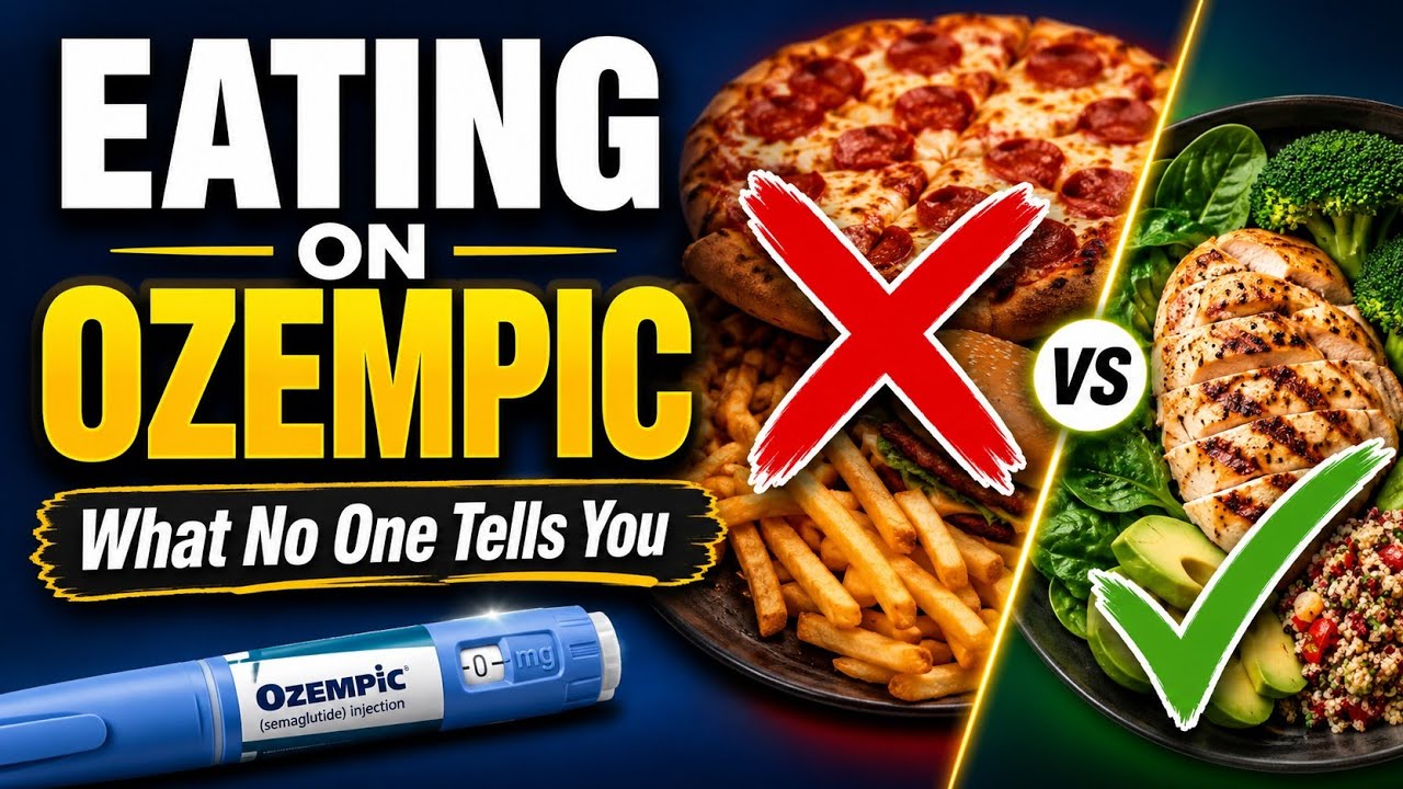  Nobody Tells You How to Eat on Ozempic… Here’s the Truth