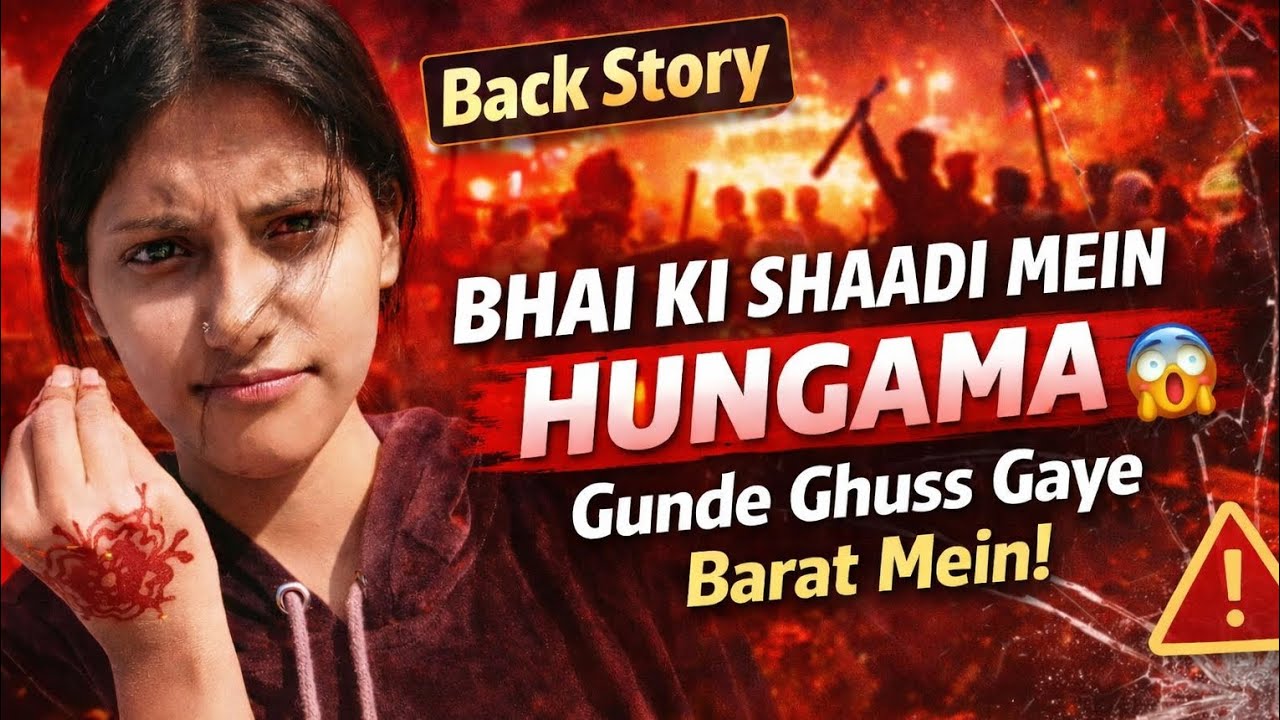Aisi shadi kisi ne nhi dekhi hogi😰| Gundo ne Barat pe Attack kiya! 😱#dailyvlog #wedding 