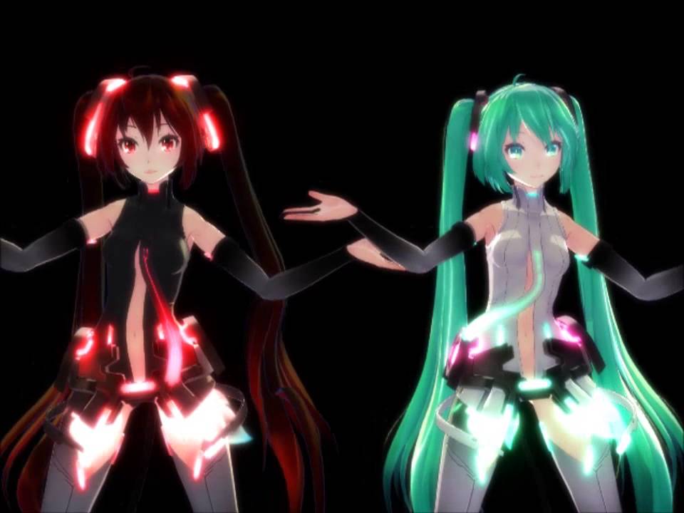[MMD] Hatsune Miku and Zatsune Miku - Massara Blue Jeans
