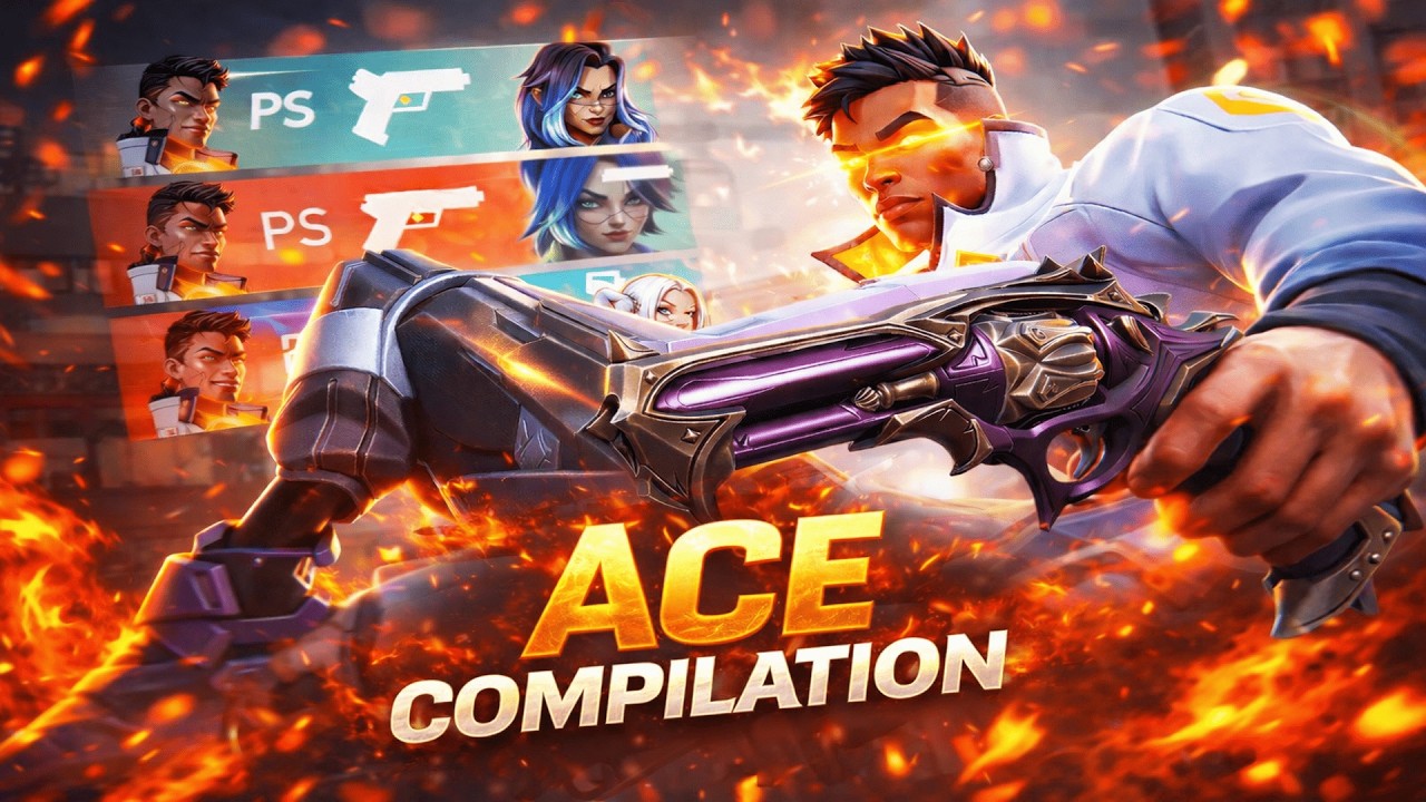 Cleanest ACEs You’ll See Today 👀 ACE Compilation #valorant #4k