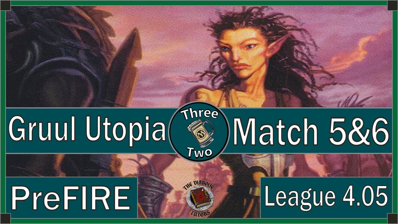 Titan Time | Gruul Utopia | Pre Fire | MTGO League 4.05 | Match 5&6
