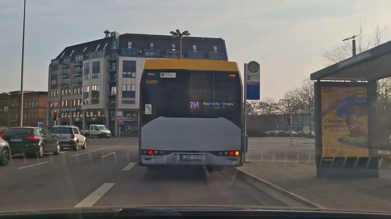 Fahrt von der Uni Klinik Leipzig nach Großbothen zum Fleischer #car #Leipzig #Autofahrt #Auto 