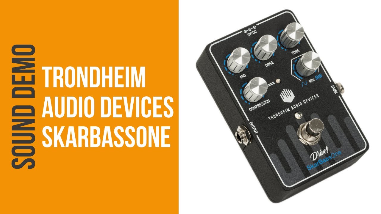 Trondheim Audio Devices SkarBassOne Bass Preamp - Sound Demo (no talking)