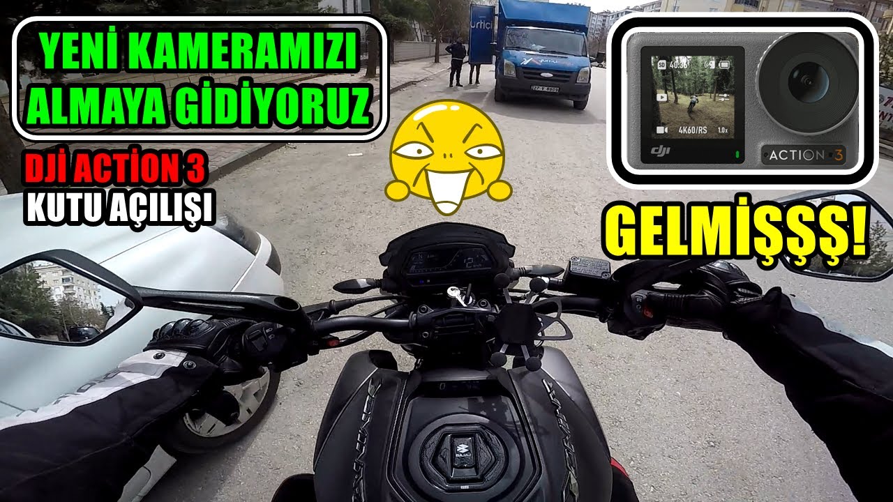 YENİ AKSİYON KAMERASI GELMİŞŞ | KAMERAYI ALMAYA GİDİYORUZ | SES SORUNUNU HALLEDİCEM