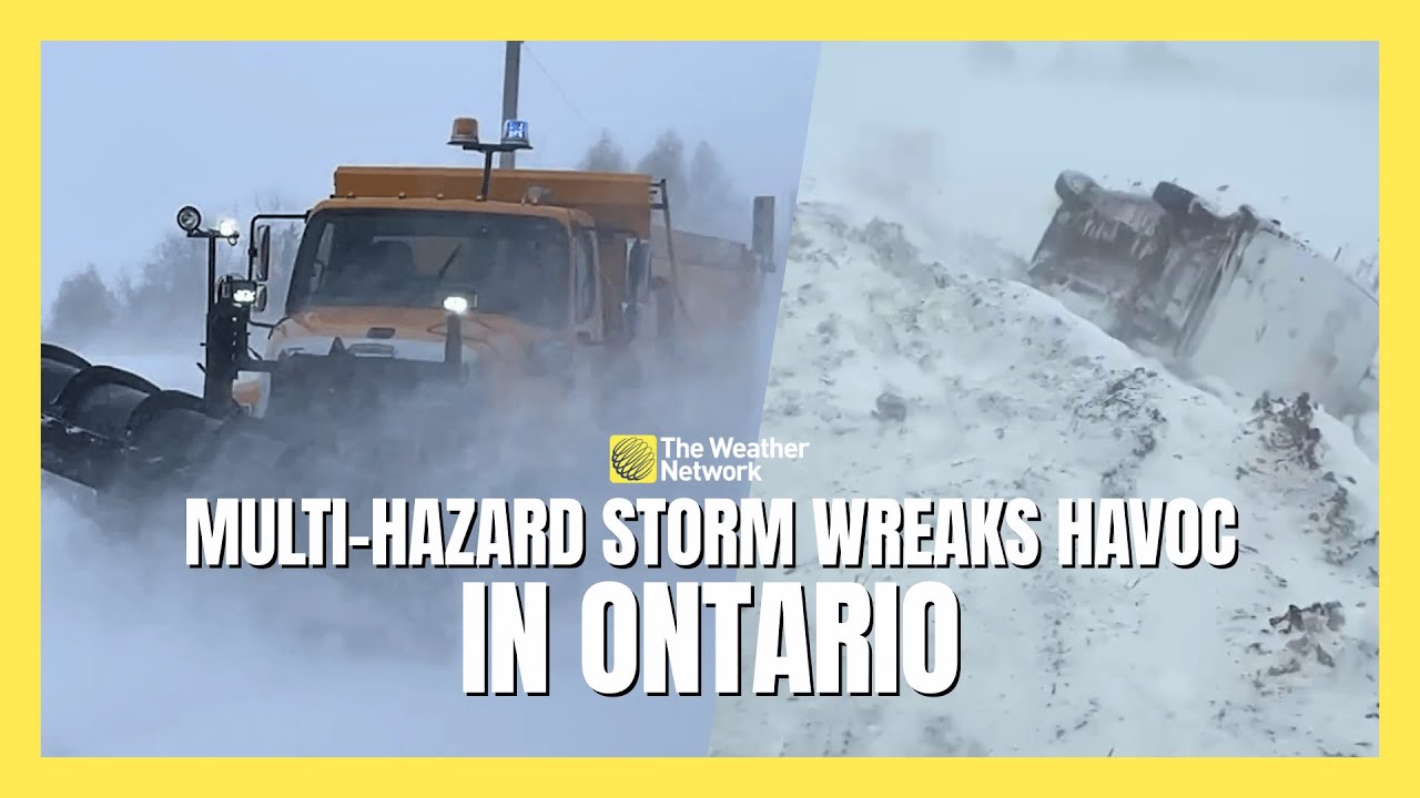 Multi-hazard Storm Halts Travel and Knocks Out Power in Ontario
