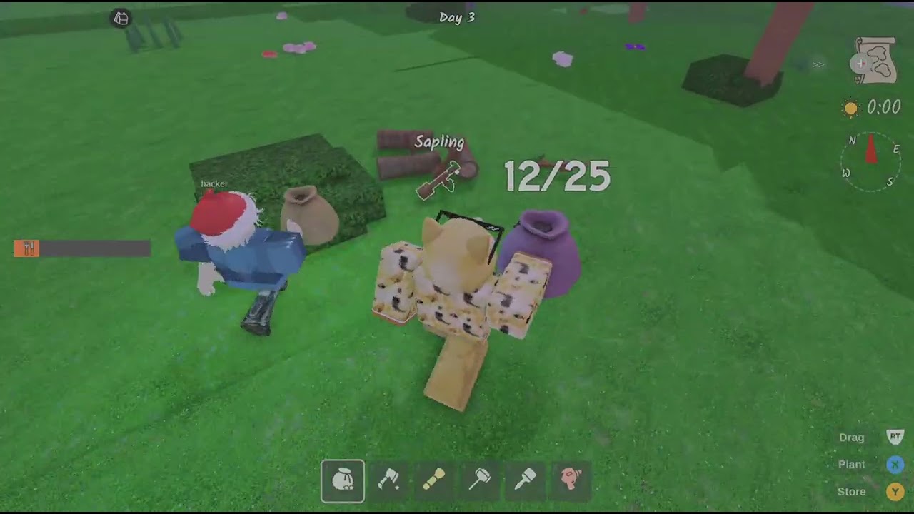 PLAYING 99 NIGHTS IN A FOREST WITH #YoCalebGames ans #slipz vr