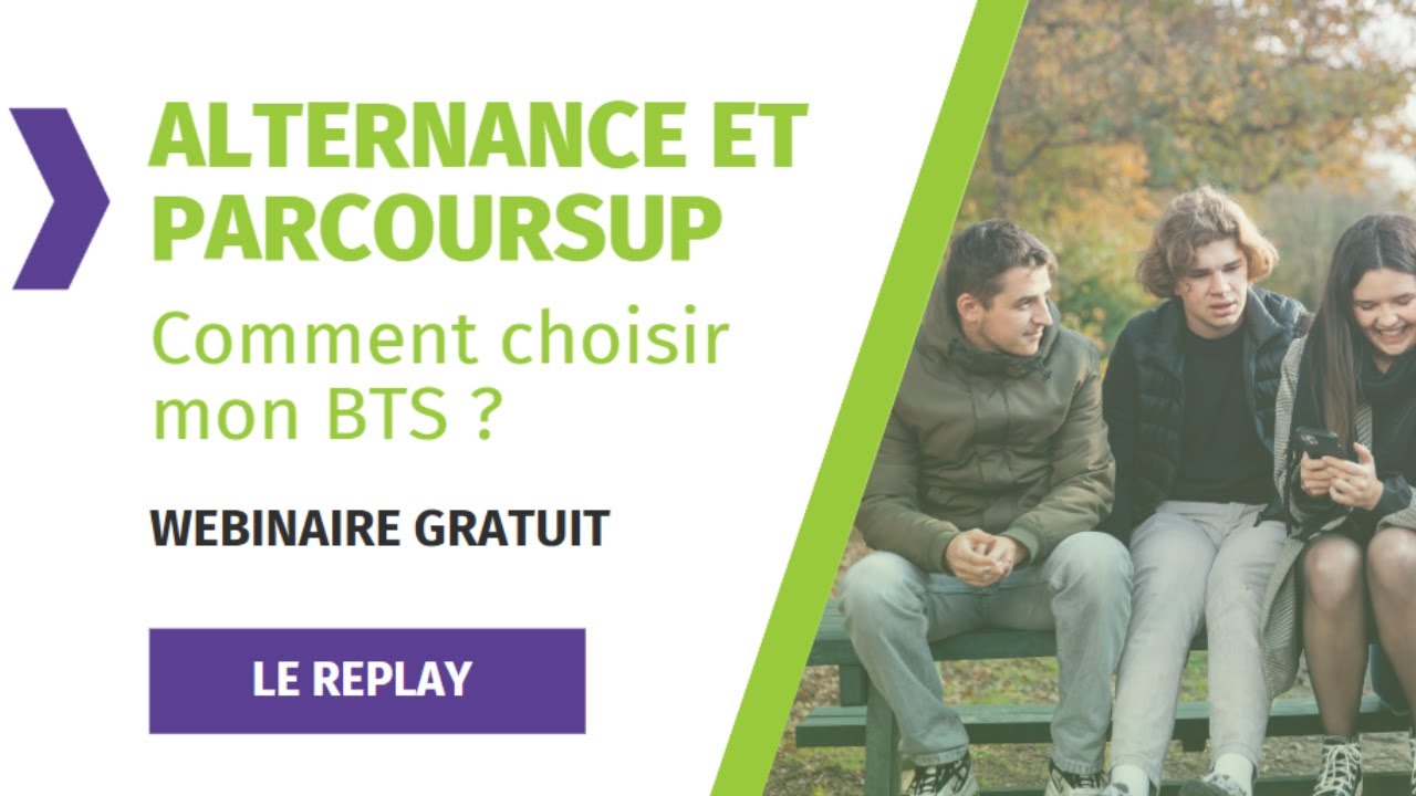 Le Replay - Webinaire Alternance et Parcoursup