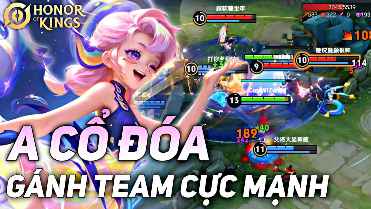 [ HONOR OF KINGS / VGVD ] GÁNH TEAM CỰC KHỎE CÙNG A CỔ ĐÓA ĐI RỪNG - XẠ THỦ DẦN ÍT NGƯỜI CHƠI