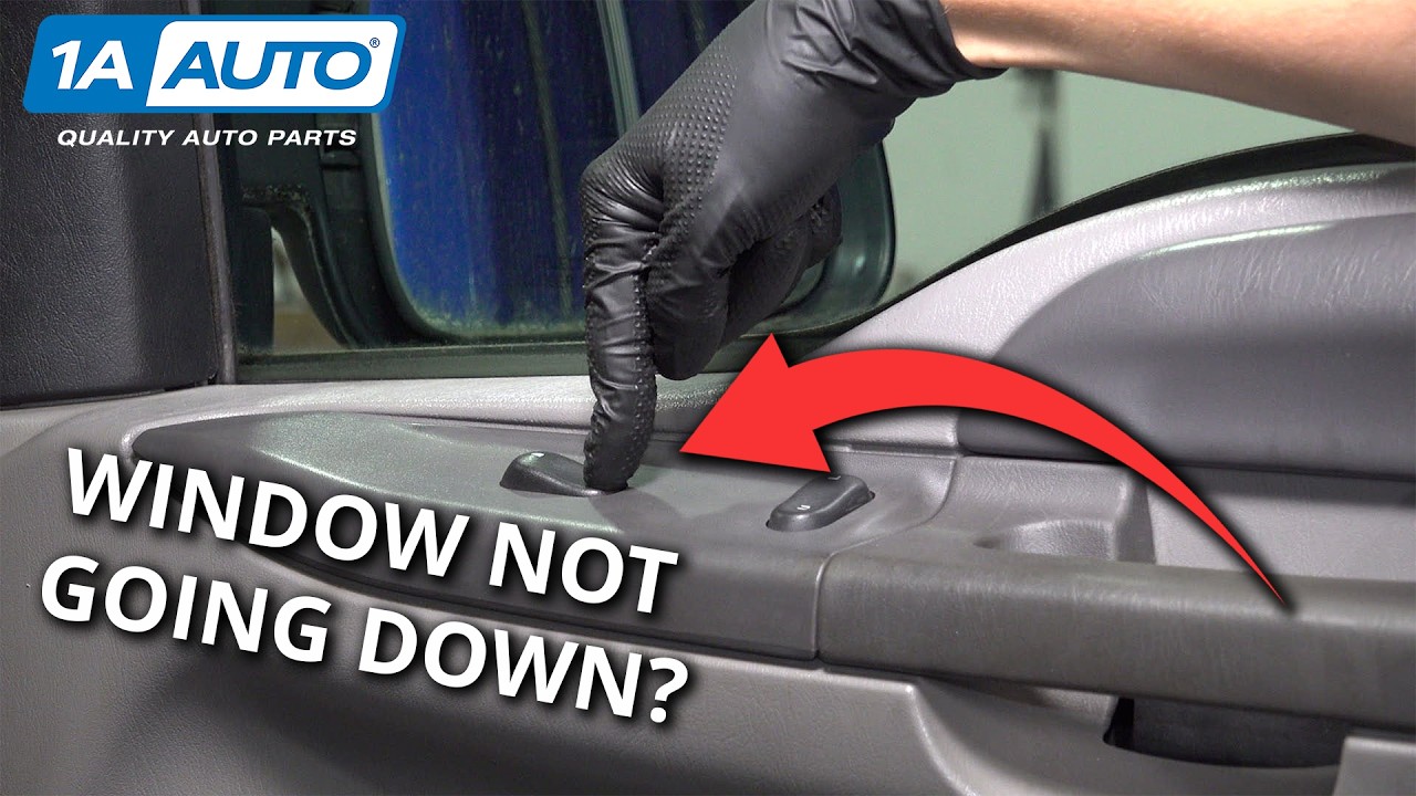 Binding Car or Truck Window Won't Go All the Way Up or Down? Replace This Part Yourself to Fix It