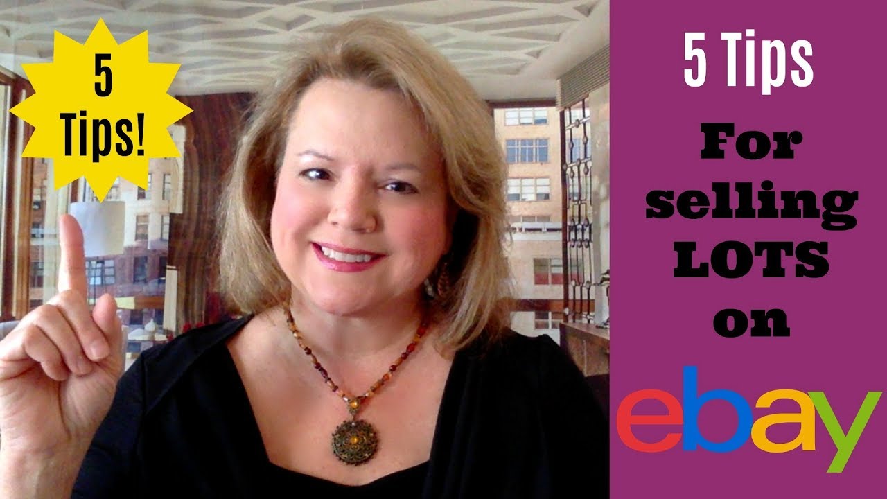 5 Tips for Selling Lots on eBay - Increase eBay Sales