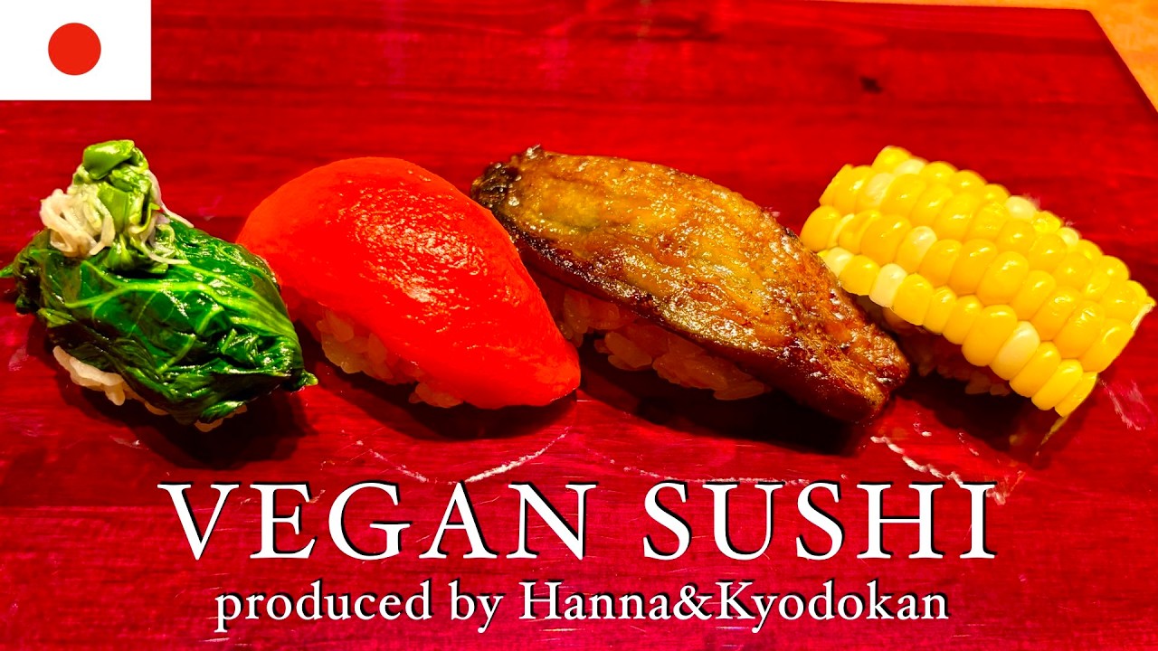 Review of Amazing Vegan Sushi Omakase in Tokyo.