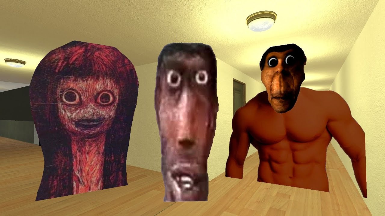 Tomino Uncle And Obunga In Hotel Nextbot Gmod Fun