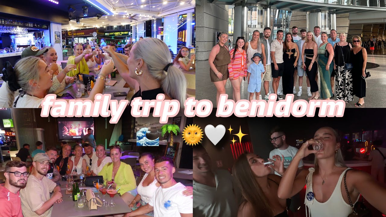 the mooneys take on benidorm 🌞 | family holiday vlog eek 🤍