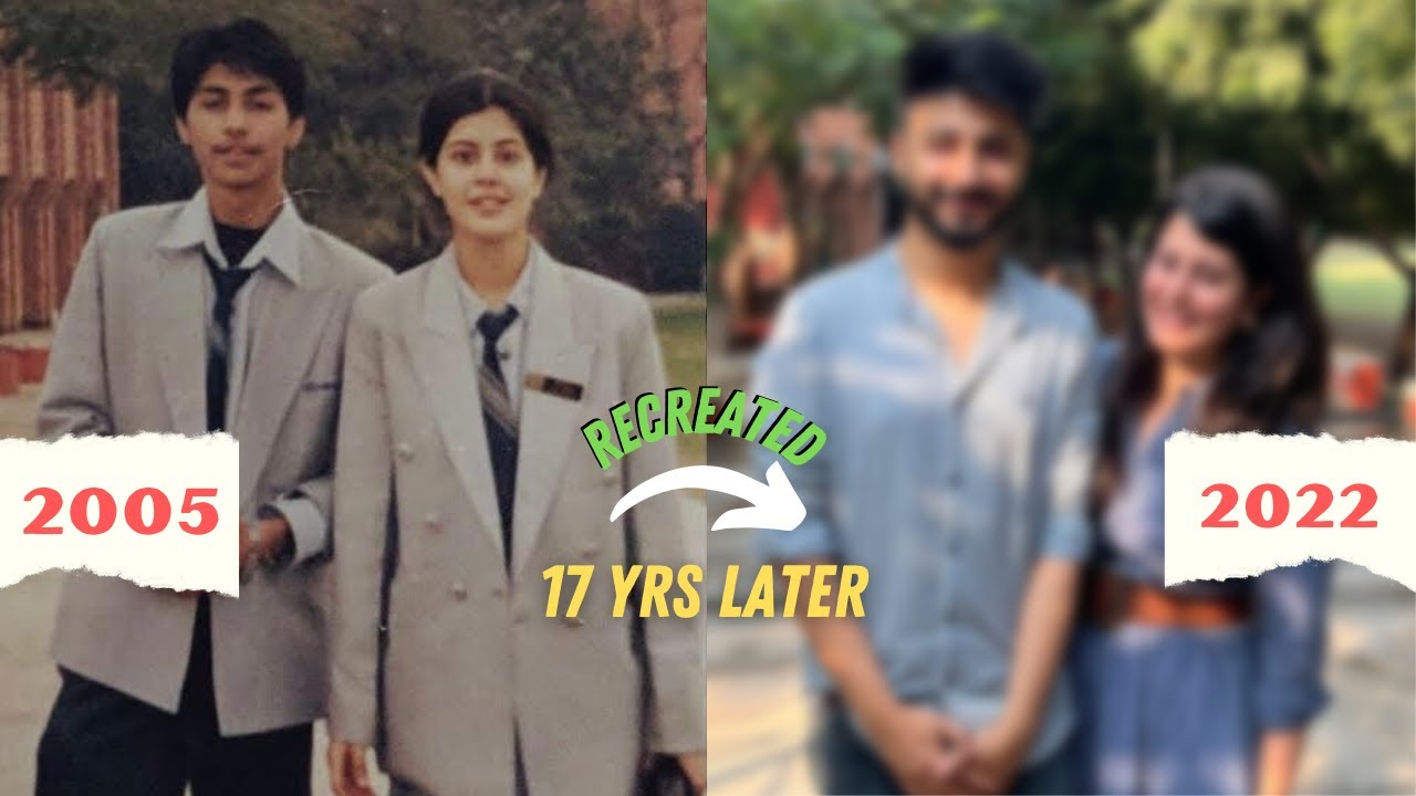 Recreated our School Picture after 17 years.