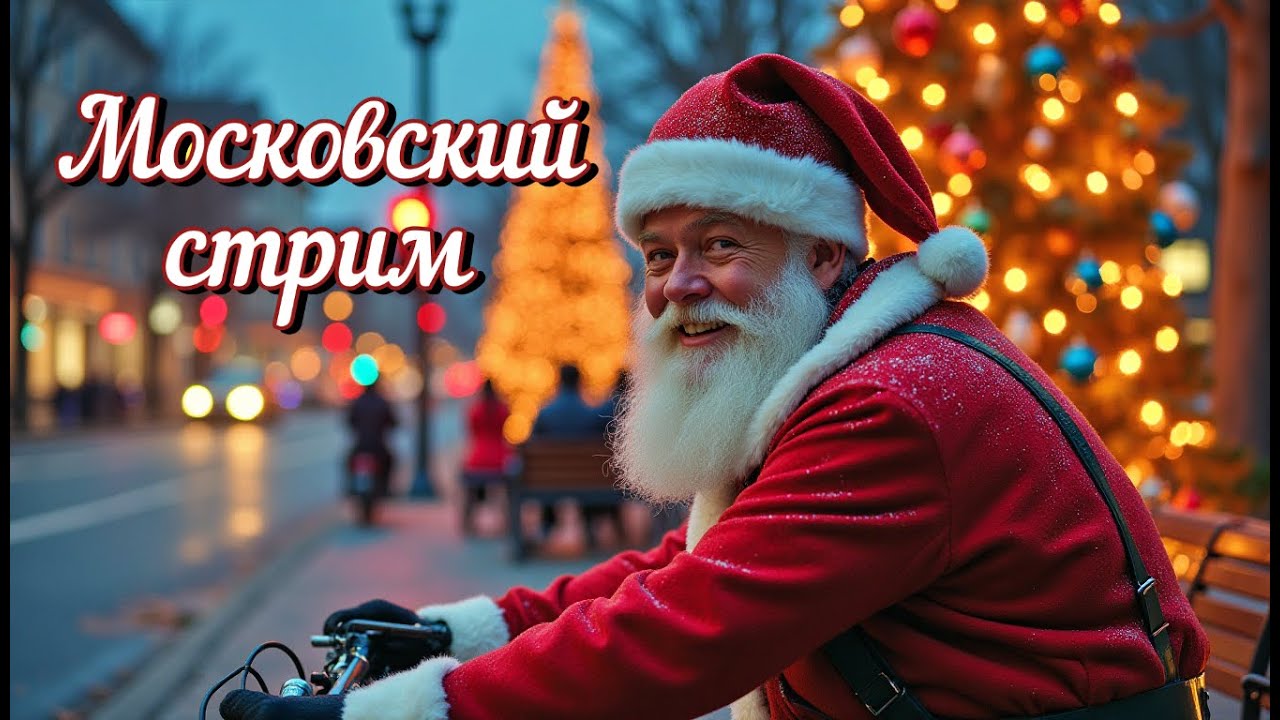 Московский стрим. Прогулка по Москве. 28 декабря 2025