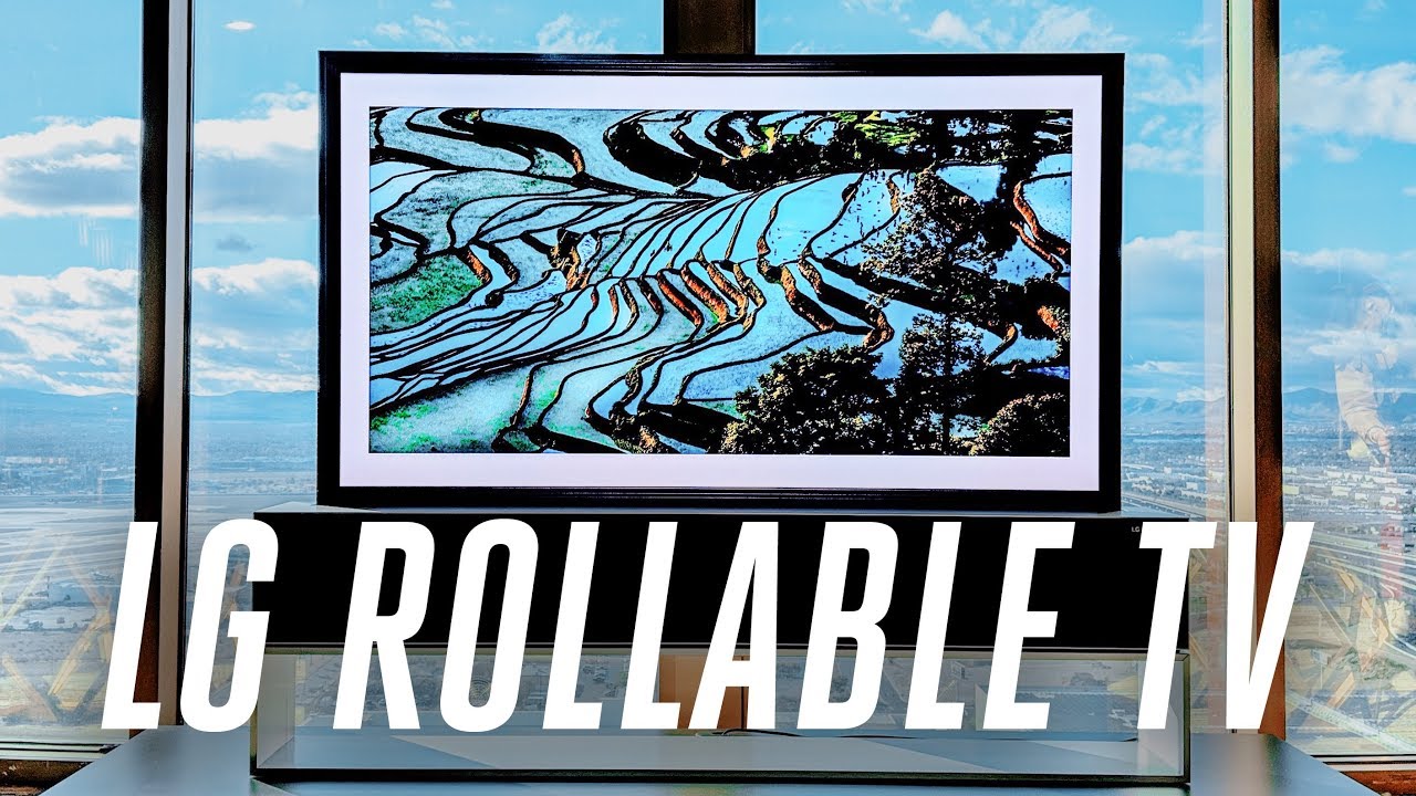 The LG rollable display is now a real 65-inch TV