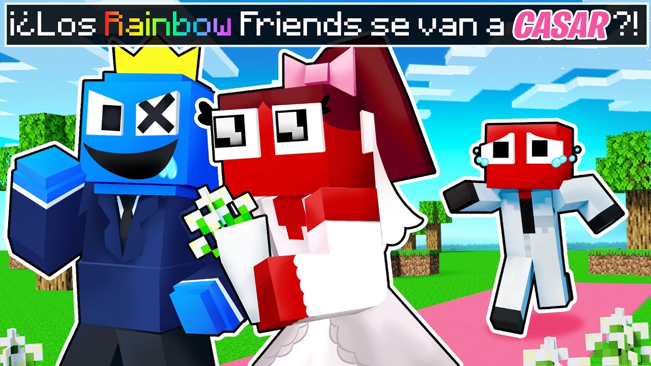 ¡¿Los RAINBOW FRIENDS se van a CASAR?!