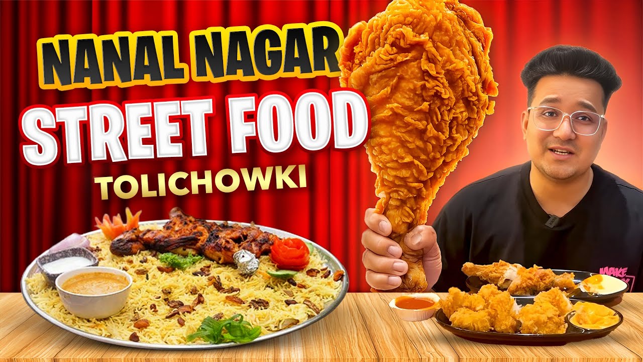 Nanal Nagar STREET FOOD  | Tolichowki, Quba Masjid | Explore with @bhukkanawab