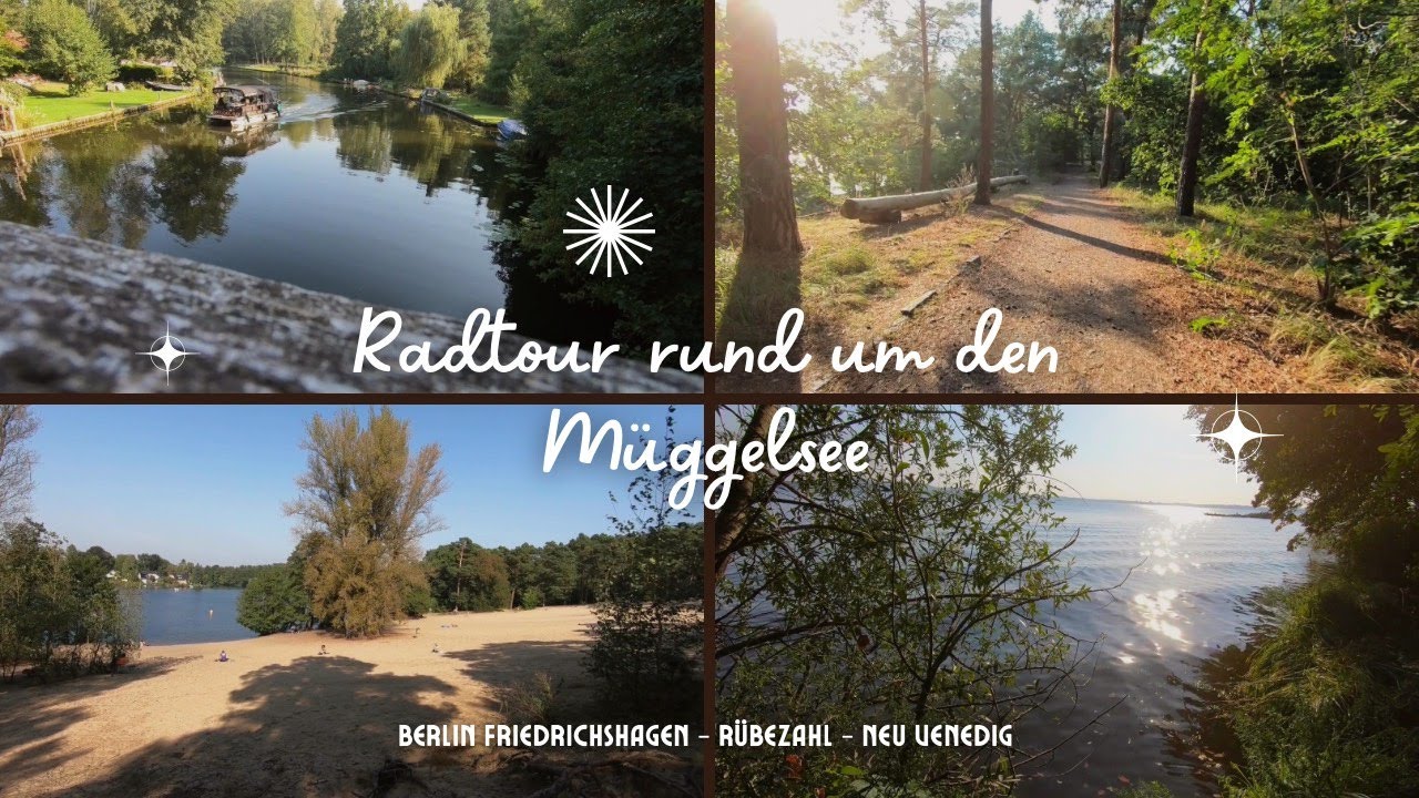 Radtour Müggelsee Berlin Friedrichshagen Rahnsdorf
