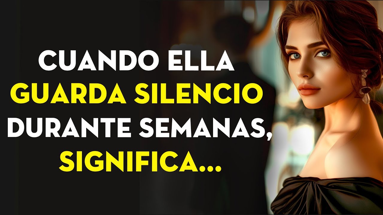 Cuando Una Mujer Guarda Silencio Durante Semanas, Esto Es Lo Que Realmente Significa… | Estoicismo
