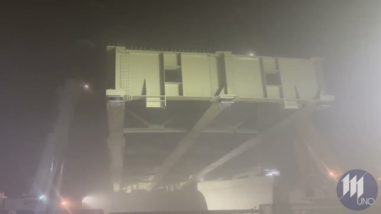 Raddoppio ferroviario Piadena-Mantova: a Bozzolo varata la campata metallica