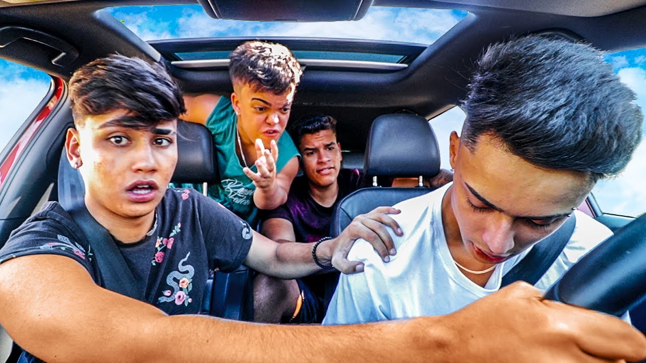 DESMAIEI DIRIGINDO E VEJA A REAÇÃO DOS MEUS AMIGOS