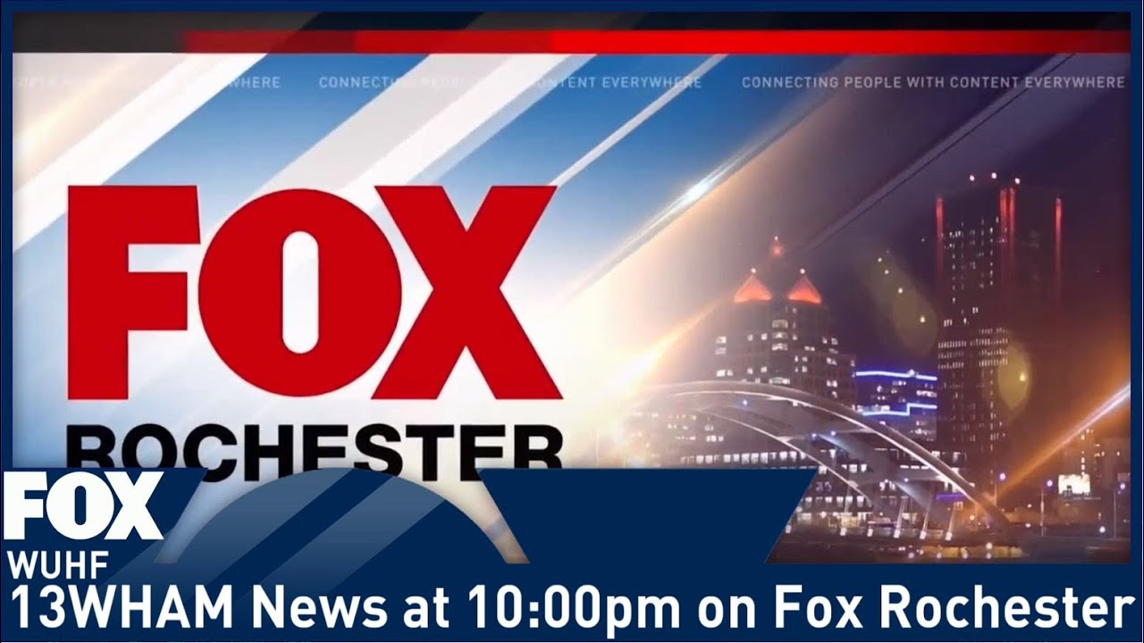 WUHF - 13WHAM News at 10:00pm on Fox Rochester - Nov 22nd 2021