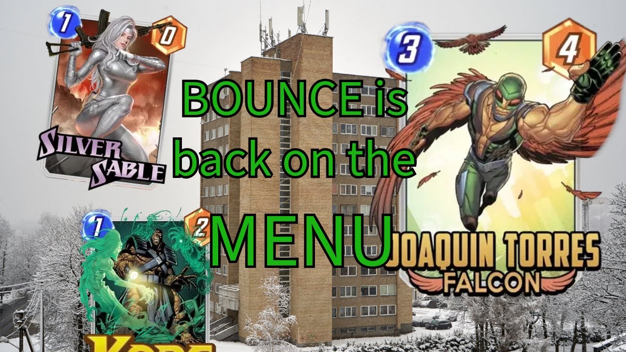 Darkhawk Bounce is SOARING with Joaquin Torres the Falcon! - Marvel Snap Deck Highlight