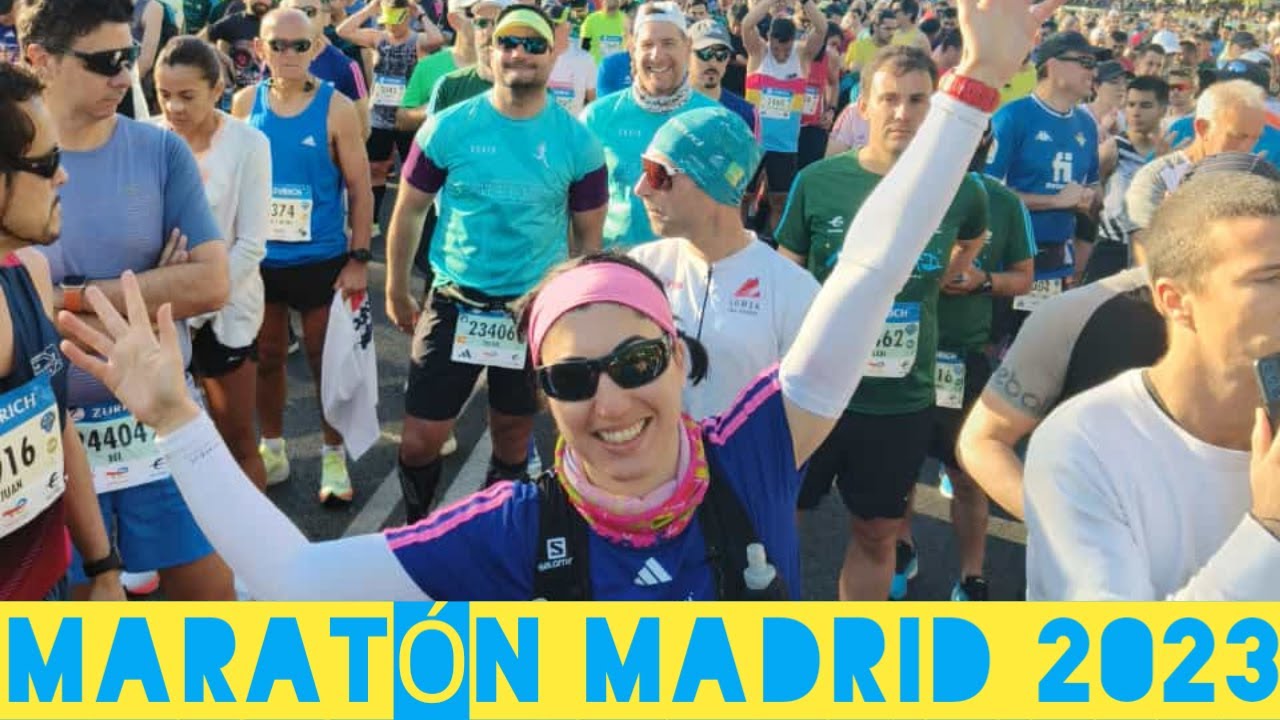 MARATON de MADRID 2023 | Mejor marca personal en las CUESTAS de Madrid 🏃‍♂️👟
