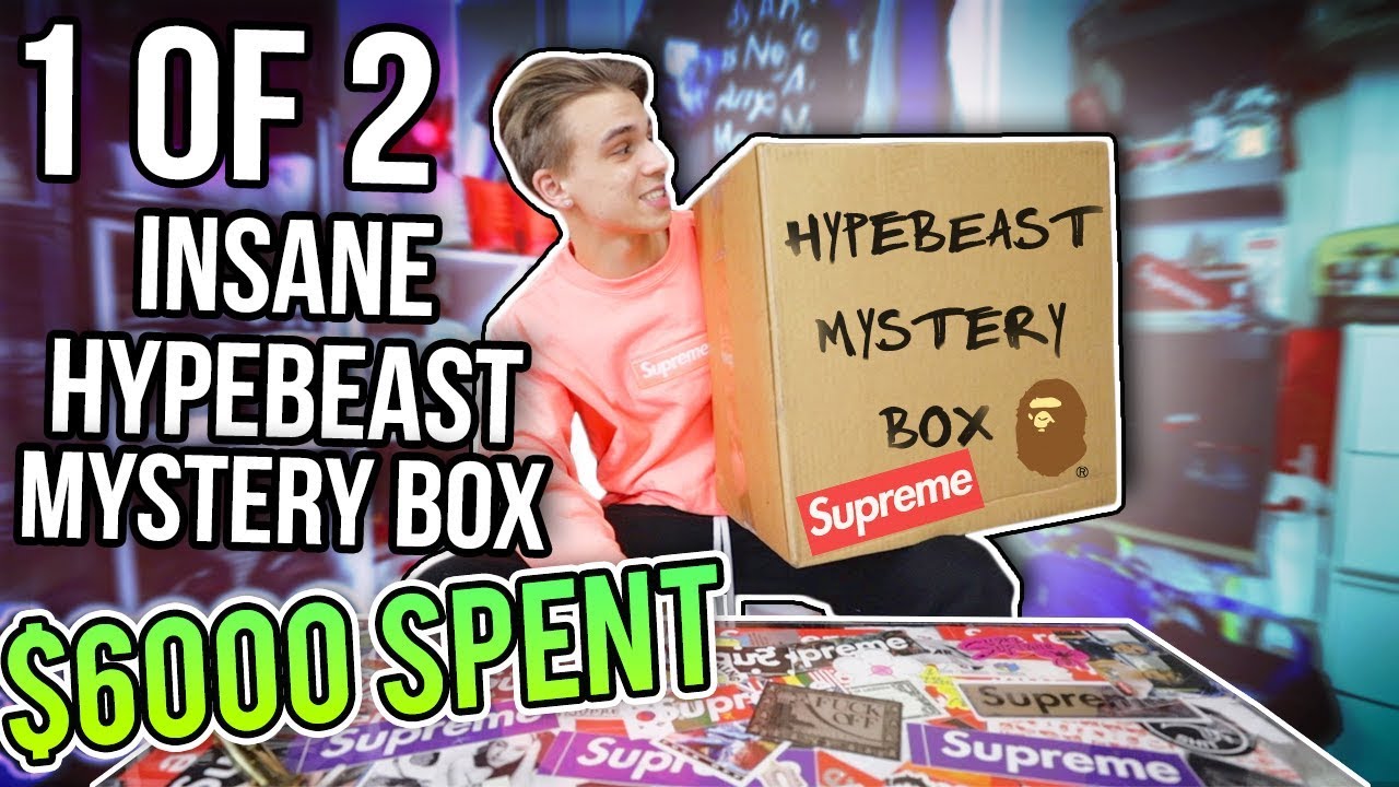 Unboxing a $6000 INSANE Hypebeast Mystery Box! (1 OF 2)