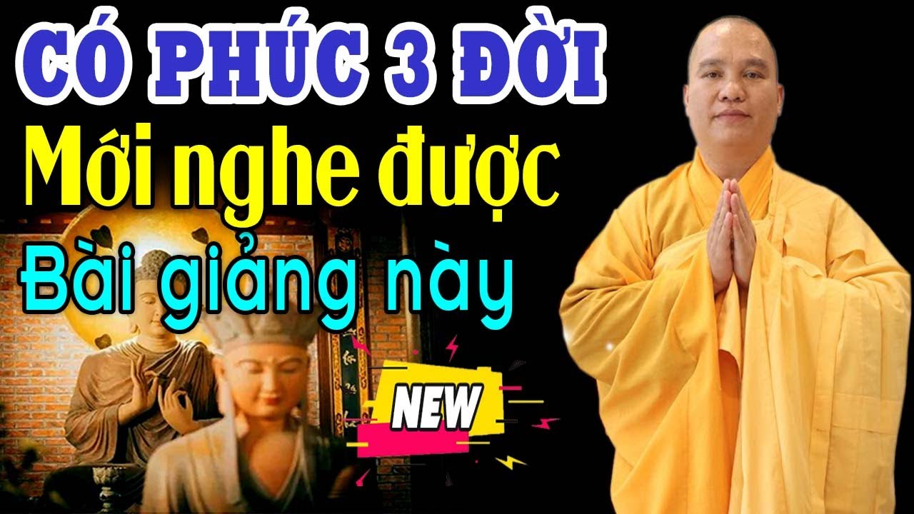 Có Phúc 3 Đời Khi Nghe Được Bài Giảng Này - Nghe 5 Phút hết khổ não ưu phiền - Thầy Thích Đạo Thịnh