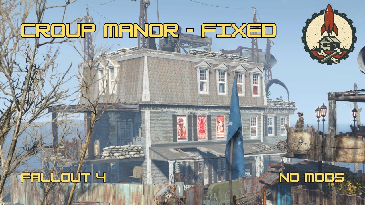 Fixing Croup Manor with a Lore-Friendly Barracks & Supply Hub (No Mods)