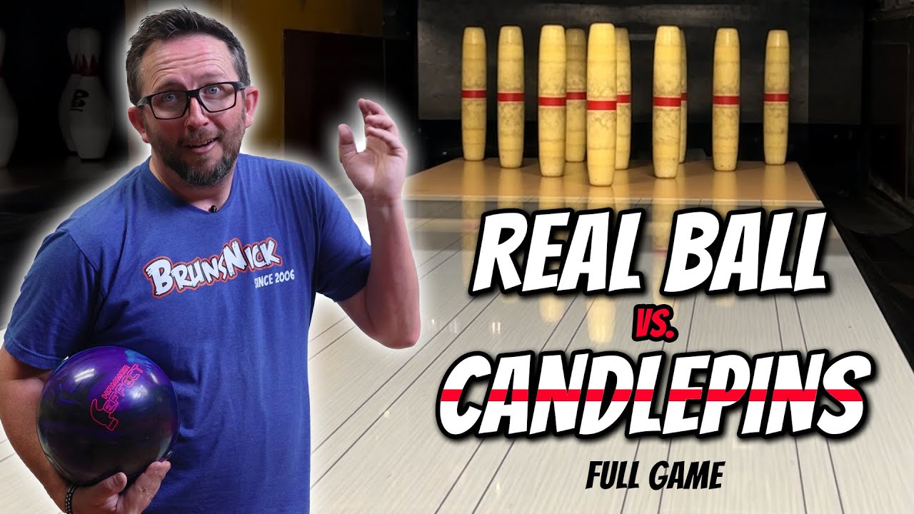 REAL BALL против CANDLEPINS | Самое сложное испытание!